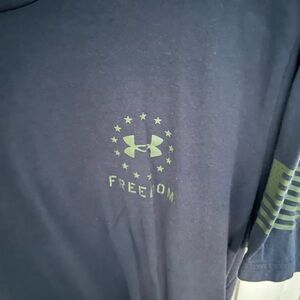 Under Armour Men's black Freedom Tee